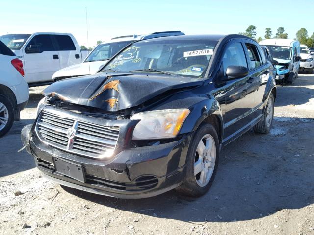 1B3HB48B68D709662 - 2008 DODGE CALIBER SX BLACK photo 2