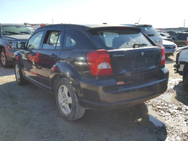 1B3HB48B68D709662 - 2008 DODGE CALIBER SX BLACK photo 3