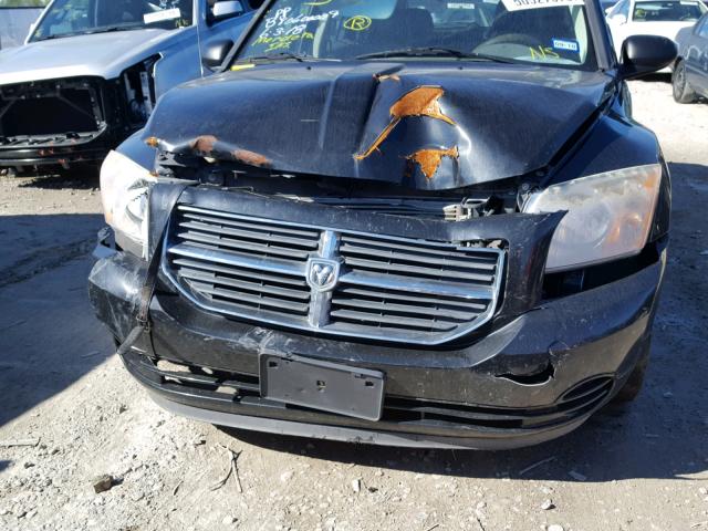 1B3HB48B68D709662 - 2008 DODGE CALIBER SX BLACK photo 9