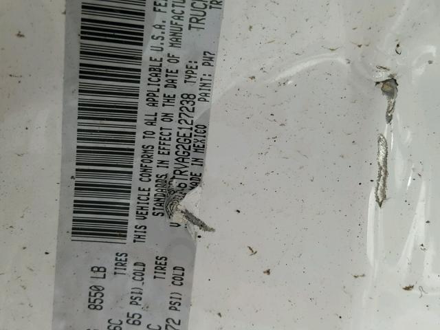 3C6TRVAG2GE127238 - 2016 RAM PROMASTER 白色 照片 10