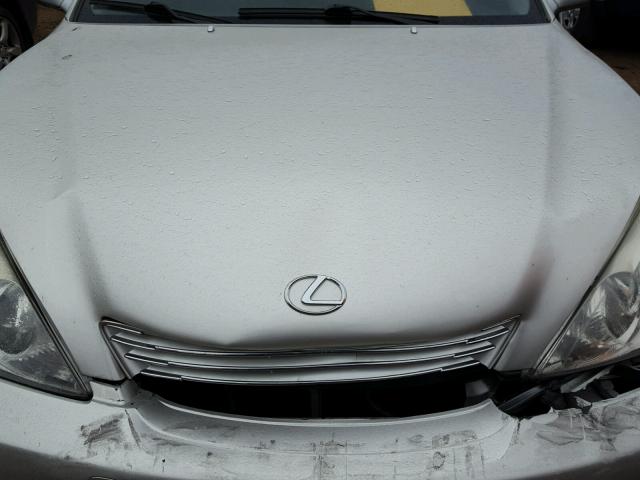 JTHBF30G820044853 - 2002 LEXUS ES 300 SILVER photo 7