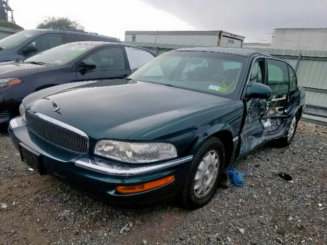 1G4CW52K9W4646366 - 1998 BUICK PARK AVENU GREEN photo 2