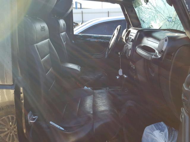 1J4AA2D19BL629011 - 2011 JEEP WRANGLER S BLACK photo 5