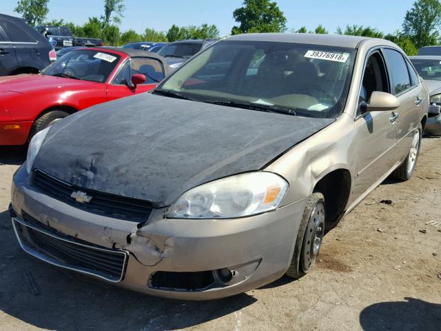 2G1WU58R179201347 - 2007 CHEVROLET IMPALA LTZ BROWN photo 2