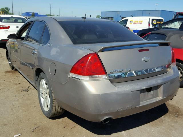 2G1WU58R179201347 - 2007 CHEVROLET IMPALA LTZ BROWN photo 3