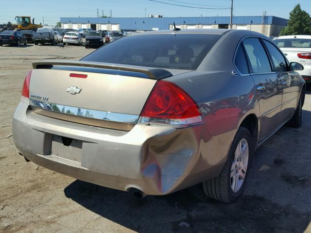 2G1WU58R179201347 - 2007 CHEVROLET IMPALA LTZ BROWN photo 4