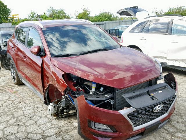 KM8J33AL9KU888342 - 2019 HYUNDAI TUCSON LIM RED photo 1