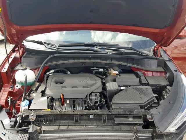 KM8J33AL9KU888342 - 2019 HYUNDAI TUCSON LIM RED photo 7