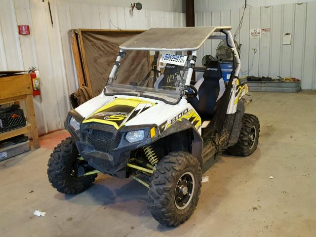 4XAVE7EA5EF269883 - 2014 POLARIS RZR 800 S WHITE photo 2