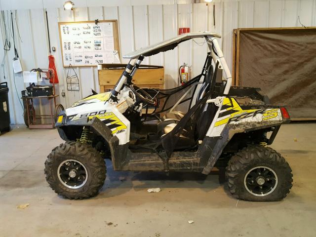 4XAVE7EA5EF269883 - 2014 POLARIS RZR 800 S WHITE photo 9