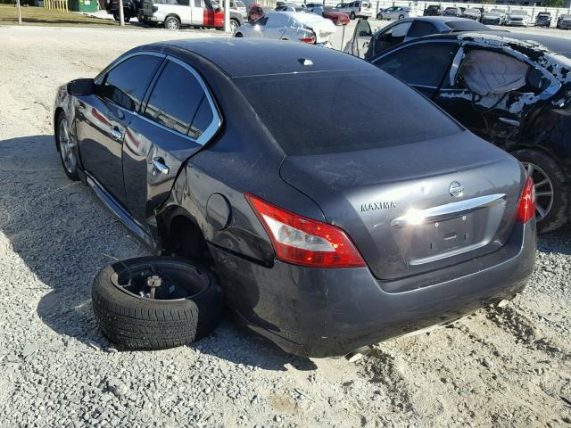 1N4AA5AP5AC848312 - 2010 NISSAN MAXIMA S GRAY photo 3