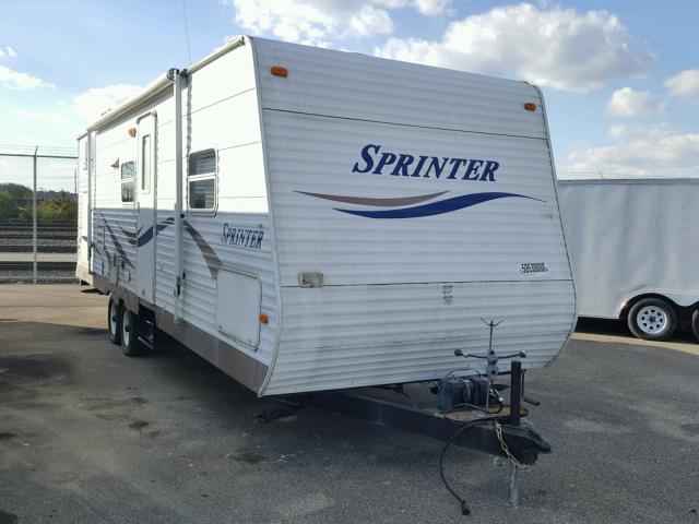 4YDT291266A227270 - 2006 KEYSTONE SPRINTER WHITE photo 1