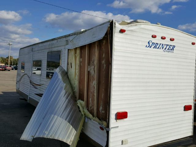 4YDT291266A227270 - 2006 KEYSTONE SPRINTER WHITE photo 9