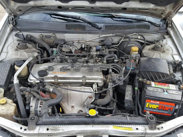 1N4DL01D4XC165476 - 1999 NISSAN ALTIMA XE SILVER photo 7