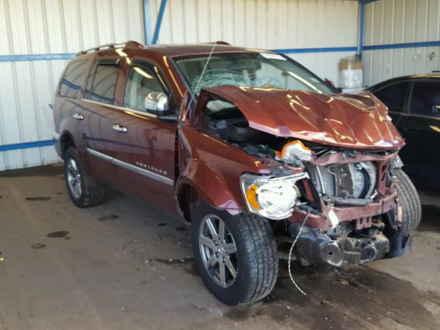 1A8HW58N37F563171 - 2007 CHRYSLER ASPEN LIMI MAROON photo 1