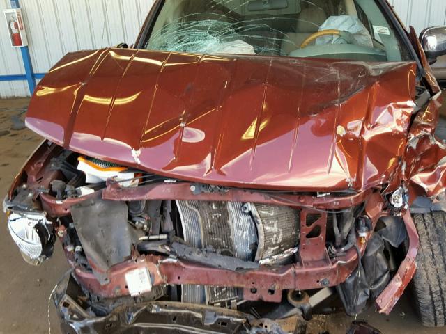 1A8HW58N37F563171 - 2007 CHRYSLER ASPEN LIMI MAROON photo 7