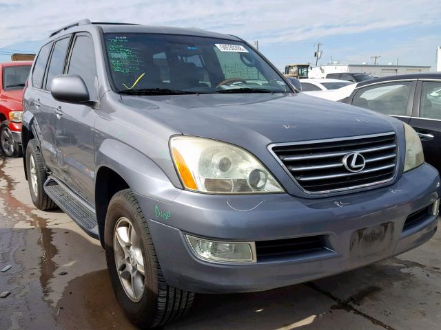 JTJBT20X550088105 - 2005 LEXUS GX 470 GRAY photo 1