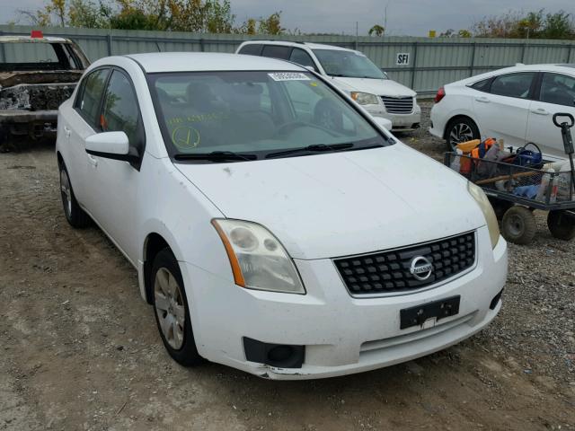 3N1AB61E97L691363 - 2007 NISSAN SENTRA 2.0 WHITE photo 1