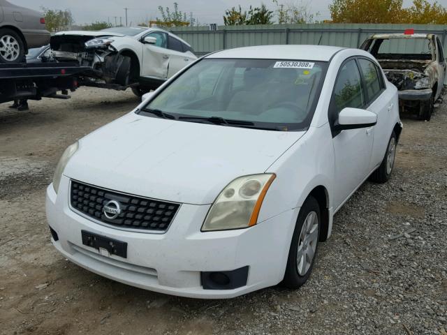 3N1AB61E97L691363 - 2007 NISSAN SENTRA 2.0 WHITE photo 2