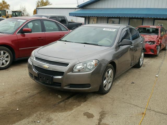 1G1ZB5EB2AF113531 - 2010 CHEVROLET MALIBU LS გრაფიტი ფოტო 2