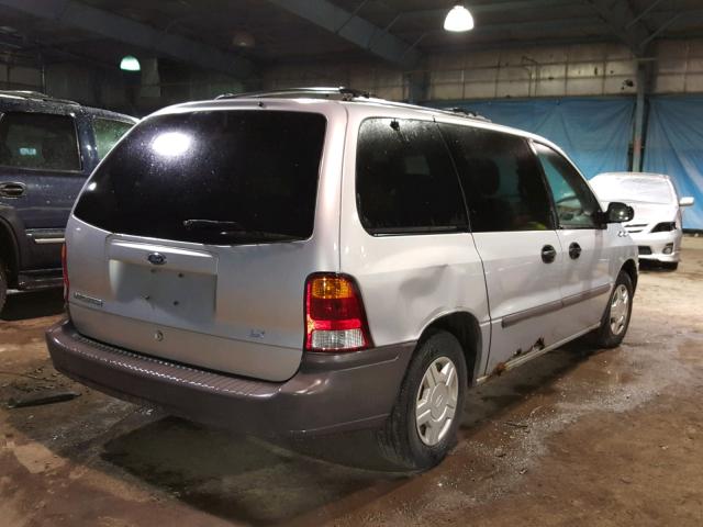 2FMZA51411BC20634 - 2001 FORD WINDSTAR L SILVER photo 4