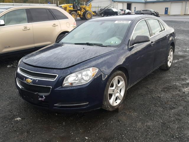 1G1ZB5EB4AF214991 - 2010 CHEVROLET MALIBU LS 蓝色 照片 2