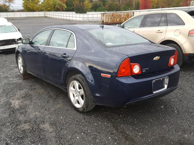 1G1ZB5EB4AF214991 - 2010 CHEVROLET MALIBU LS 蓝色 照片 3