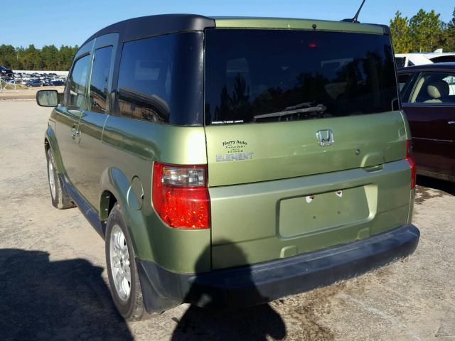 5J6YH287X6L021089 - 2006 HONDA ELEMENT EX GREEN photo 3