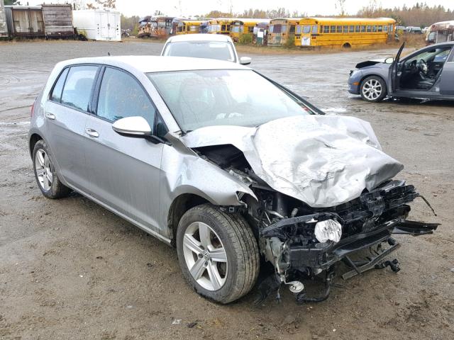 3VWRA7AU7FM073092 - 2015 VOLKSWAGEN GOLF TDI SILVER photo 1