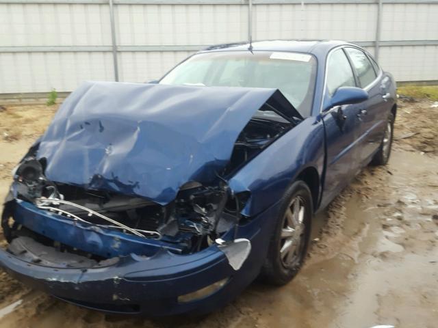 2G4WD532351133027 - 2005 BUICK LACROSSE C BLUE photo 2