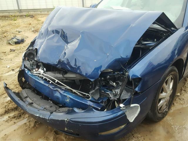 2G4WD532351133027 - 2005 BUICK LACROSSE C BLUE photo 9