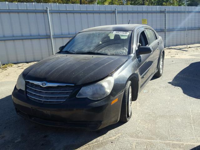 1C3LC56R87N520536 - 2007 CHRYSLER SEBRING TO BLACK photo 2