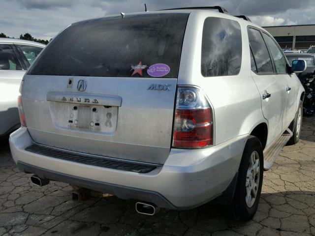 2HNYD18935H515796 - 2005 ACURA MDX TOURIN SILVER photo 4