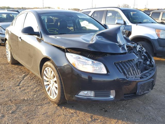 2G4GS5EK9C9125665 - 2012 BUICK REGAL PREM BLACK photo 1