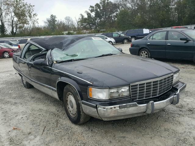 1G6DW52P5TR702938 - 1996 CADILLAC FLEETWOOD BLACK photo 1