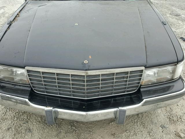 1G6DW52P5TR702938 - 1996 CADILLAC FLEETWOOD BLACK photo 7