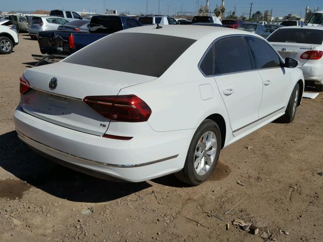 1VWAT7A30HC014212 - 2017 VOLKSWAGEN PASSAT S WHITE photo 4