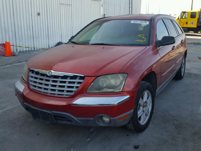 2C8GF68424R549314 - 2004 CHRYSLER PACIFICA BURGUNDY photo 2