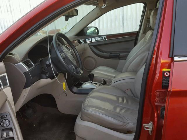 2C8GF68424R549314 - 2004 CHRYSLER PACIFICA BURGUNDY photo 5