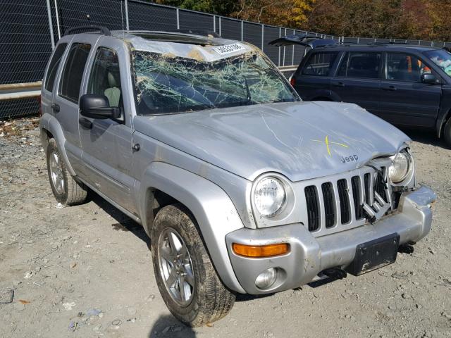 1J8GL58K54W217838 - 2004 JEEP LIBERTY LI SILVER photo 1