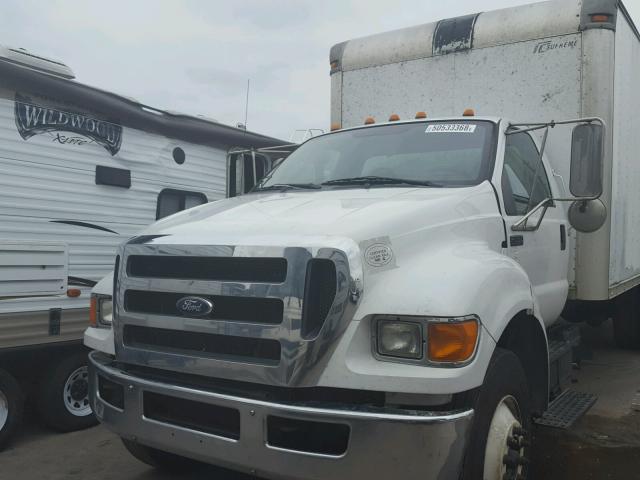 3FRWF7FK7BV623090 - 2011 FORD F750 SUPER WHITE photo 10