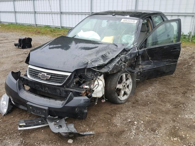 1G1ZU63846F128076 - 2006 CHEVROLET MALIBU MAX შავი ფოტო 2