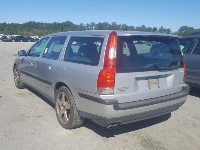 YV1SJ52Y342418708 - 2004 VOLVO V70 R SILVER photo 3