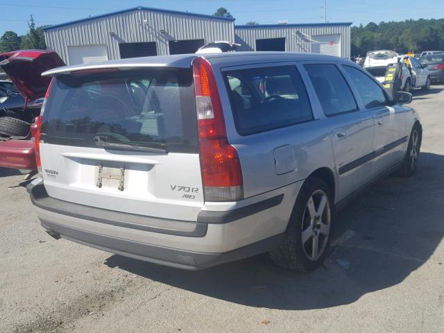 YV1SJ52Y342418708 - 2004 VOLVO V70 R SILVER photo 4