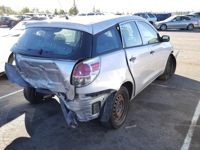 2T1KR32E35C400494 - 2005 TOYOTA COROLLA MA SILVER photo 4