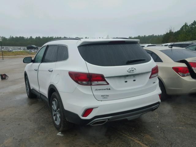 KM8SMDHF7HU215386 - 2017 HYUNDAI SANTA FE S WHITE photo 3