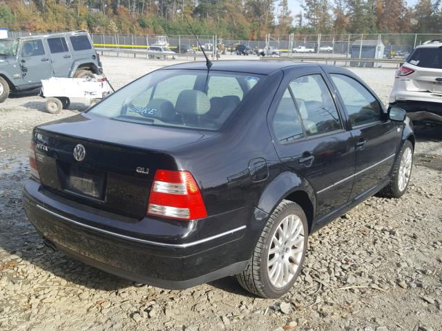 3VWVH69M14M026050 - 2004 VOLKSWAGEN JETTA GLI BLACK photo 4