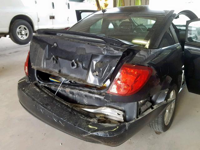 1G8AW15F96Z111151 - 2006 SATURN ION LEVEL BLACK photo 9