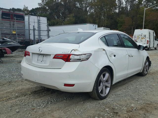 19VDE1F33EE002374 - 2014 ACURA ILX 20 WHITE photo 4