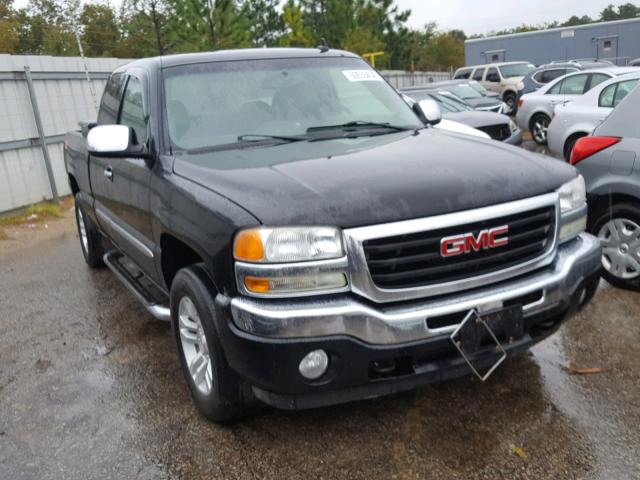 2GTEK19B871118547 - 2007 GMC NEW SIERRA BLACK photo 1